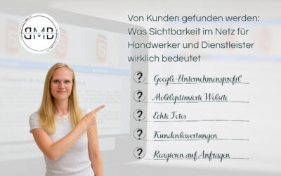 Sichtbarkeit im Netz für Handwerker und Dienstleister